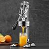Manual Citrus Juicer Heavy Duty Lemon Squeezer Stainless Steel Lime Juice Press Non-electric Fruit Juice Extractor