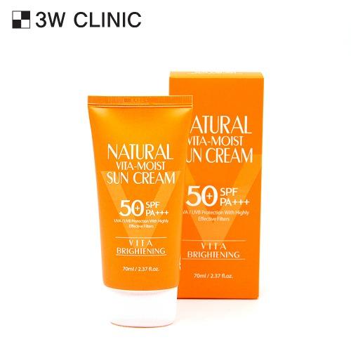3w Clinic Крем солнцезащитный SPF50+ PA+++ 70мл