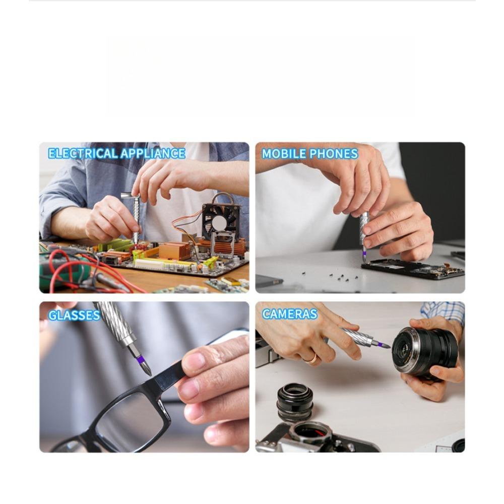 34-in-1 Ratchet Screwdriver Wrench Set Manual Multifunction Ratchet Wrench Set Tools