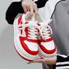 White Shoes for Women  New Spring Students Korean Style Versatile Casual Ins Fashion Shoes Thick Bottom Fashion Sneakers Z6603