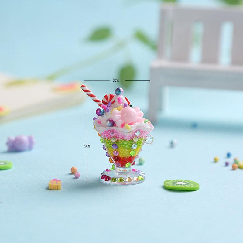 Детская DIY ручная работа, клей для мороженого, снежинка, грязевая чашка для торта, детский сад, креативная маленькая ручная работа для родителей и детей