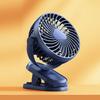 Портативный вентилятор с зажимом, 3 скорости, тихий, USB-зарядка, настольный мини-вентилятор, вращение на 360 градусов, вентилятор для циркуляции воздуха, для дома, кемпинга, колясок