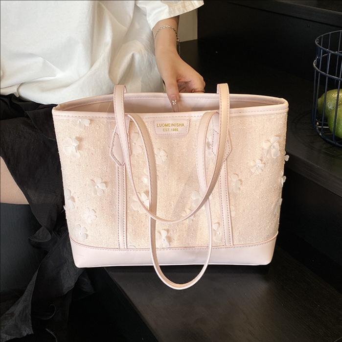 Новая женская сумка Модная сумка-тоут Повседневная с принтом Большая вместимость Сумка под мышку Универсальная сумка на плечо