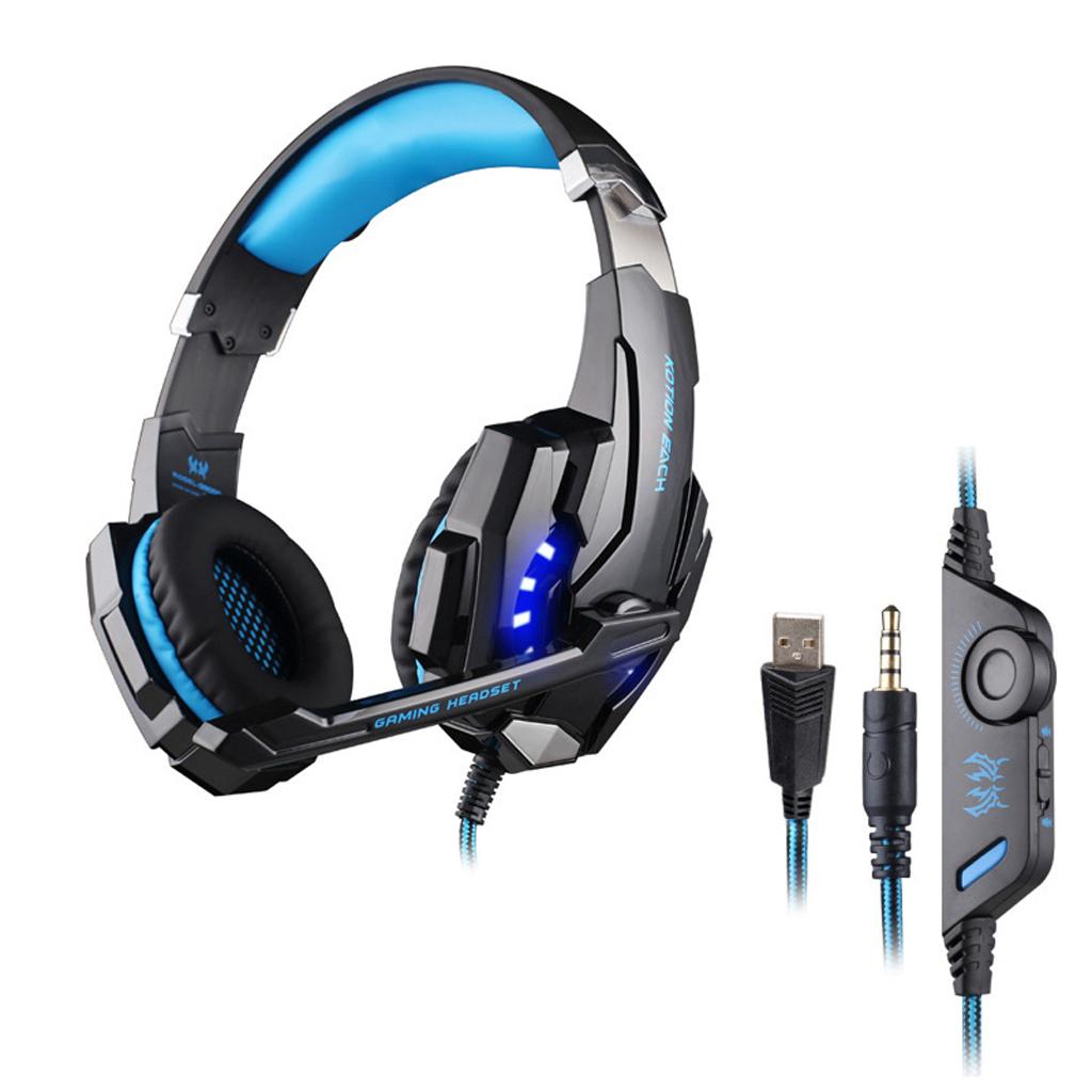 Игровые наушники Звук Игровые наушники-вкладыши с LED-подсветкой