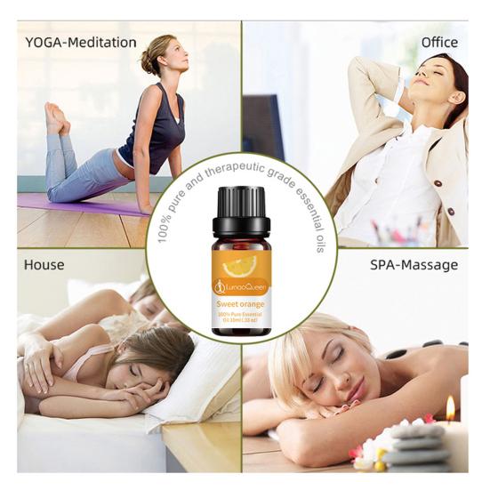 10 мл эфирное масло сладкого апельсина, увлажняющее женское ароматическое масло для ухода за кожей для йоги