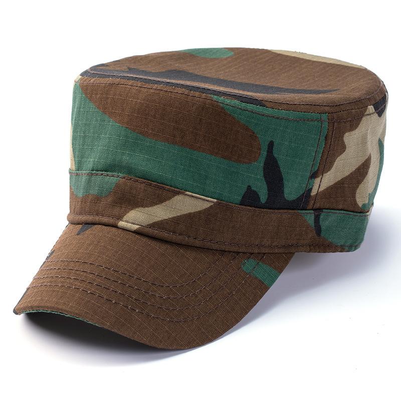 Big Size Camouflage Military Hats Men Tactical Sport Snapback Dad Hats Outdoor Sun Protection Sun Hat Casual Versatile Flat Cap