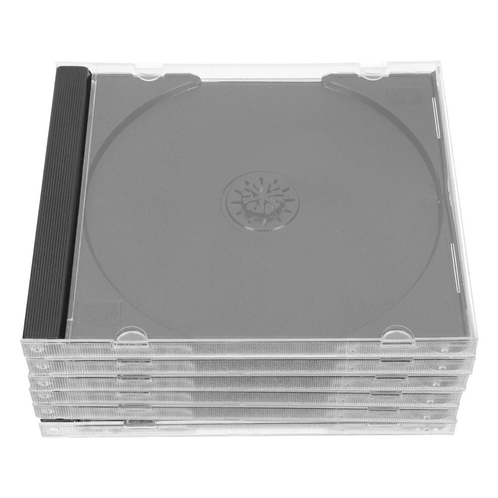 Translucency Disc CD Box Dust Protection Single Disc Storage Household CD Protective Case DVD Case