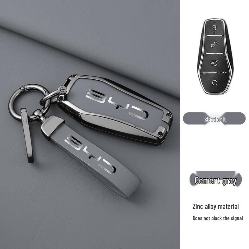 Dolphin Key Case for BYD Cars: Tang, Song, Han EV, Yuan Pro, Destroyer 05