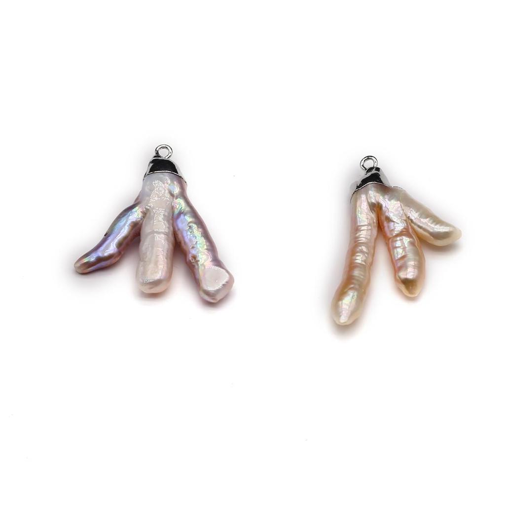 Pearl Pendant Freshwater Pearl Baroque Pendant For Jewelry Making DIY Necklace Accessory