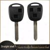 Replacement Shell for Toyota Camry and Prado Remote Control Key - Compatible with Straight Handle Models.
