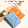 Yousheng 2026 Weekly Planner Daily Productivity Notebook with Monthly Layout Hardcover Organizer for Work School