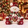 Christmas Refillable Treat Holder - Novelty Holiday Candy & Snack Box, 5.9 x 3.9 in, 1 Pack