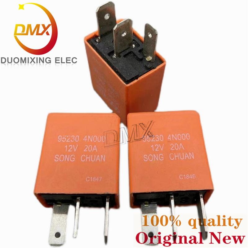 5PCS Hyundai Kia Elantra Sonata car lighting air conditioning fan oil pump start power relay 4 pin 5pin 12VDC 10/20A 30A 35A 50A