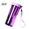 Heat Resistant Drinking Vessel Transparent Water Cup, Portable Plastic Bottle, with Strap Everyday Hydration Accessory Handle, Clear Heat-resistant