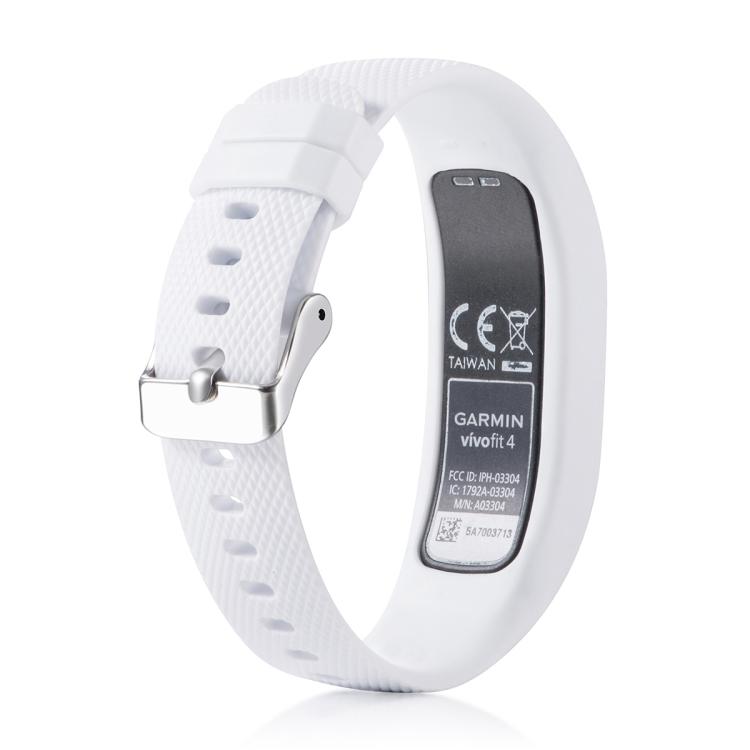 Для Garmin Vivofit 4 xDfind Серебряная пряжка Силиконовый спортивный ремешок для часов