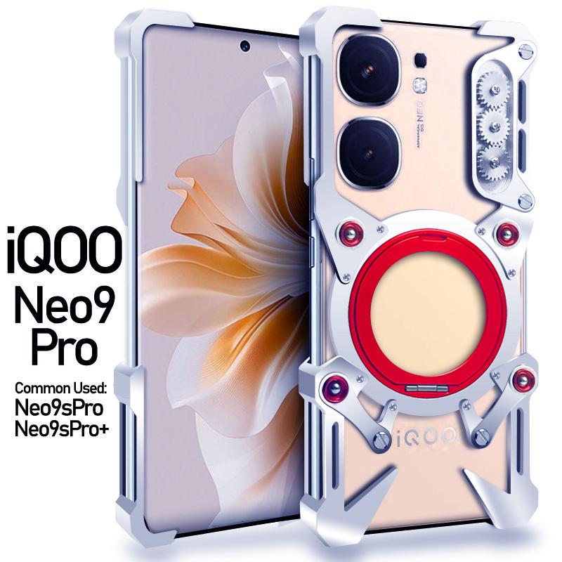 Luxury Thor Heavy Duty Armor Metal Aluminum Phone Case For Vivo IQOO Neo 10 10R 9 9s 8 7 6 5 SE Neo9 Pro Plus Back Fundas Coques