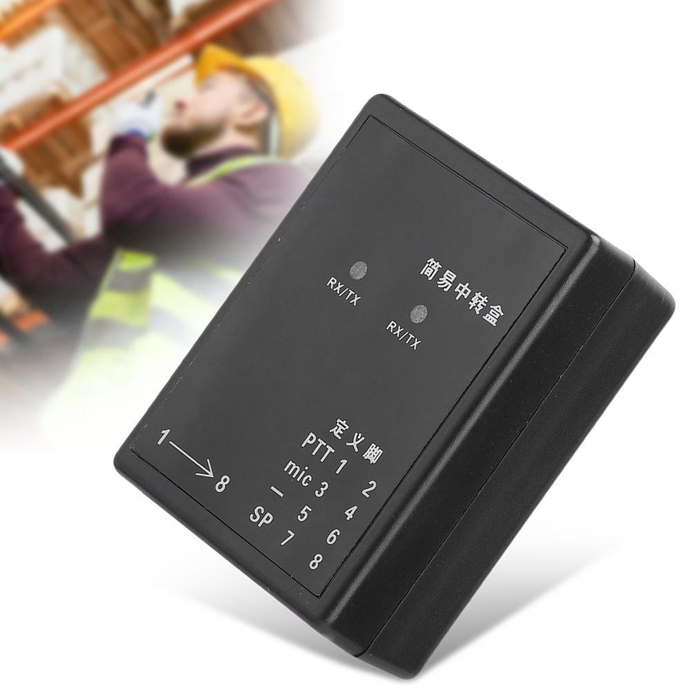 Двустороннее реле, ретранслятор рации, K-разъем для радио UHF 400–470 МГц