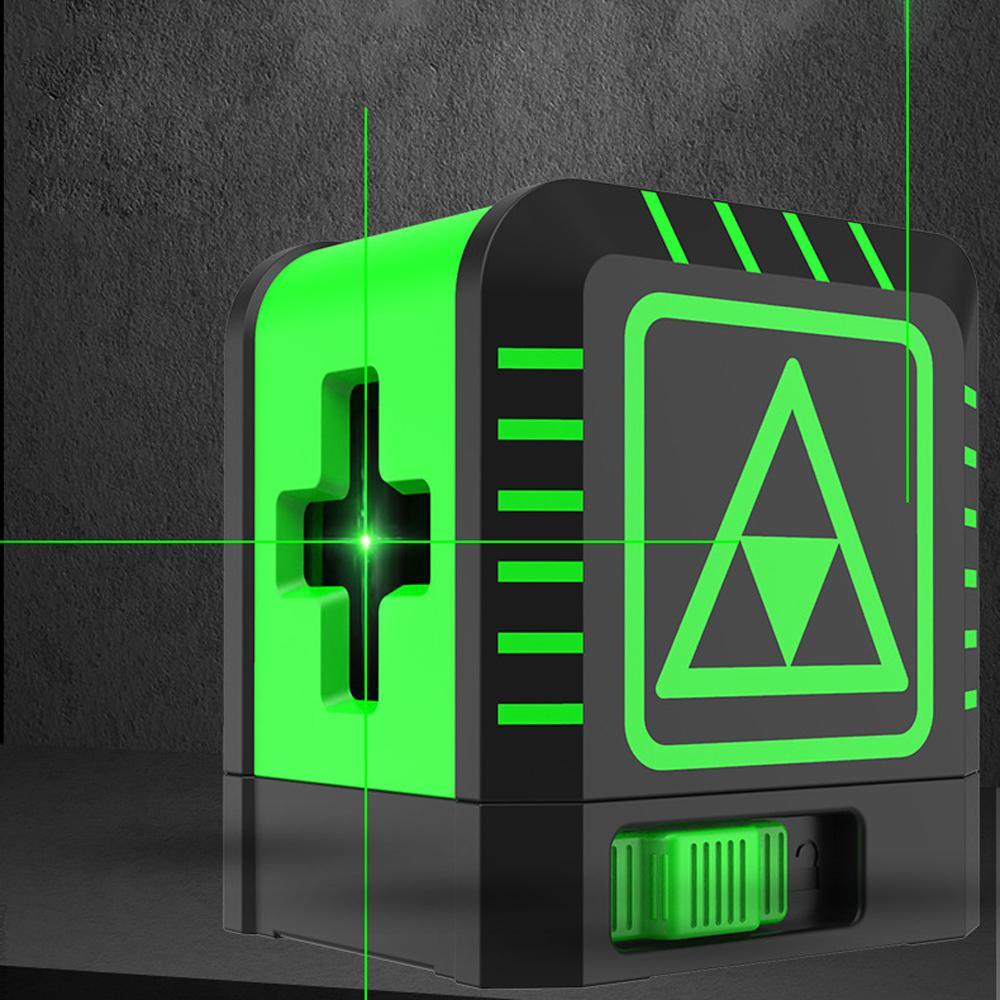 Маленький портативный 2-линейный лазерный нивелирный лазер 3 градуса Самовыравнивающаяся диагональная линия Многофункциональный