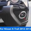 Хромированная Накладка на Противотуманную Фару Для Nissan X-Trail 2012 2013 Хром Защита Противотуманной Фары Внешние Аксессуары Стайлинг Автомобиля