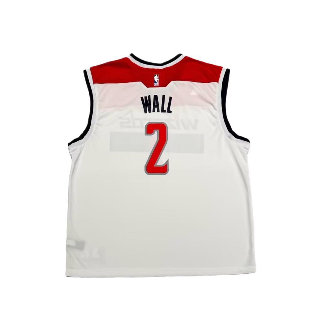 Adidas НБА Вашингтон Уизардс 2 Без рукавов С принтом Удобная Баскетбольная Майка Унисекс майка 7818A-3W6-AEB1500