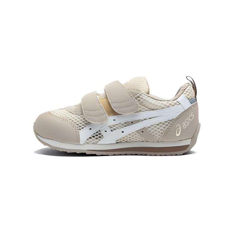 Asics Suku2 Противоударные, износостойкие и дышащие низкие детские туфли Бежевые для младенцев и малышей 1144A380-200