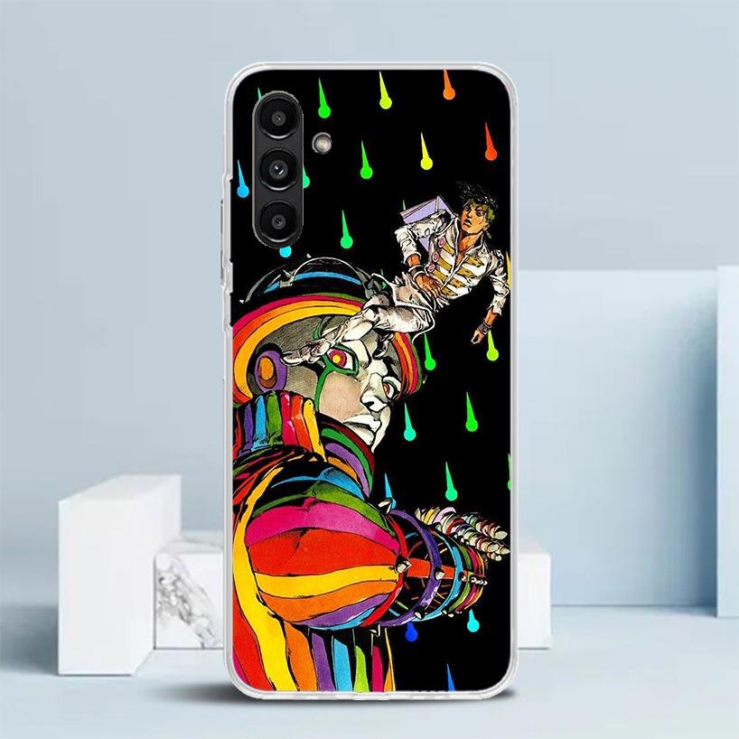 Чехол-обложка JoJo Adventure Rohan Kishibe для Samsung Galaxy A17 A37 A57 A16 A26 A36 A56 A15 A14 A55 Чехол для телефона A13 A53 A25 A35 A24 A34