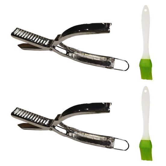 Удалитель реберной пленки Нержавеющий триммер для мяса Инструменты для снятия реберной пленки Аксессуар для барбекю на заднем дворе