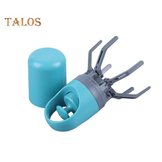 Совок для собачьих экскрементов с дозатором мешков, портативный коготь, бесконтактный инструмент для сбора собачьих отходов для маленьких, средних и больших собак