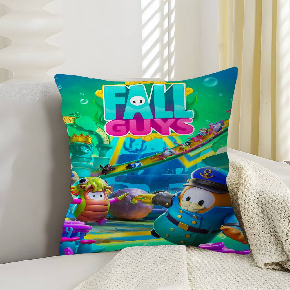 FFall GGuys Game Personalized Pillow Dust Cover Bedroom Kids Party Decoration Pillowcase Birthday Children Gift