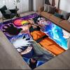 Naruto Konoha Full Members Anti-Slip Rug, Rectangular Carpet for Bedroom & Entertainment Space