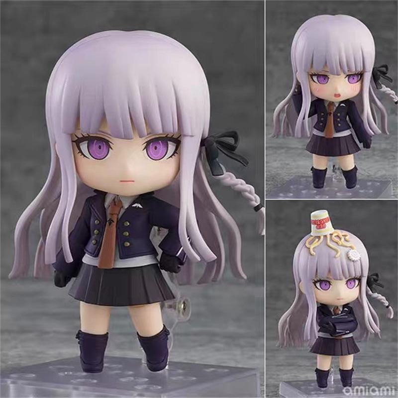 Q Version Anime Girl Figure: Cute, Beautiful, Replaceable Face Toy Ornament - Ideal Birthday Gift
