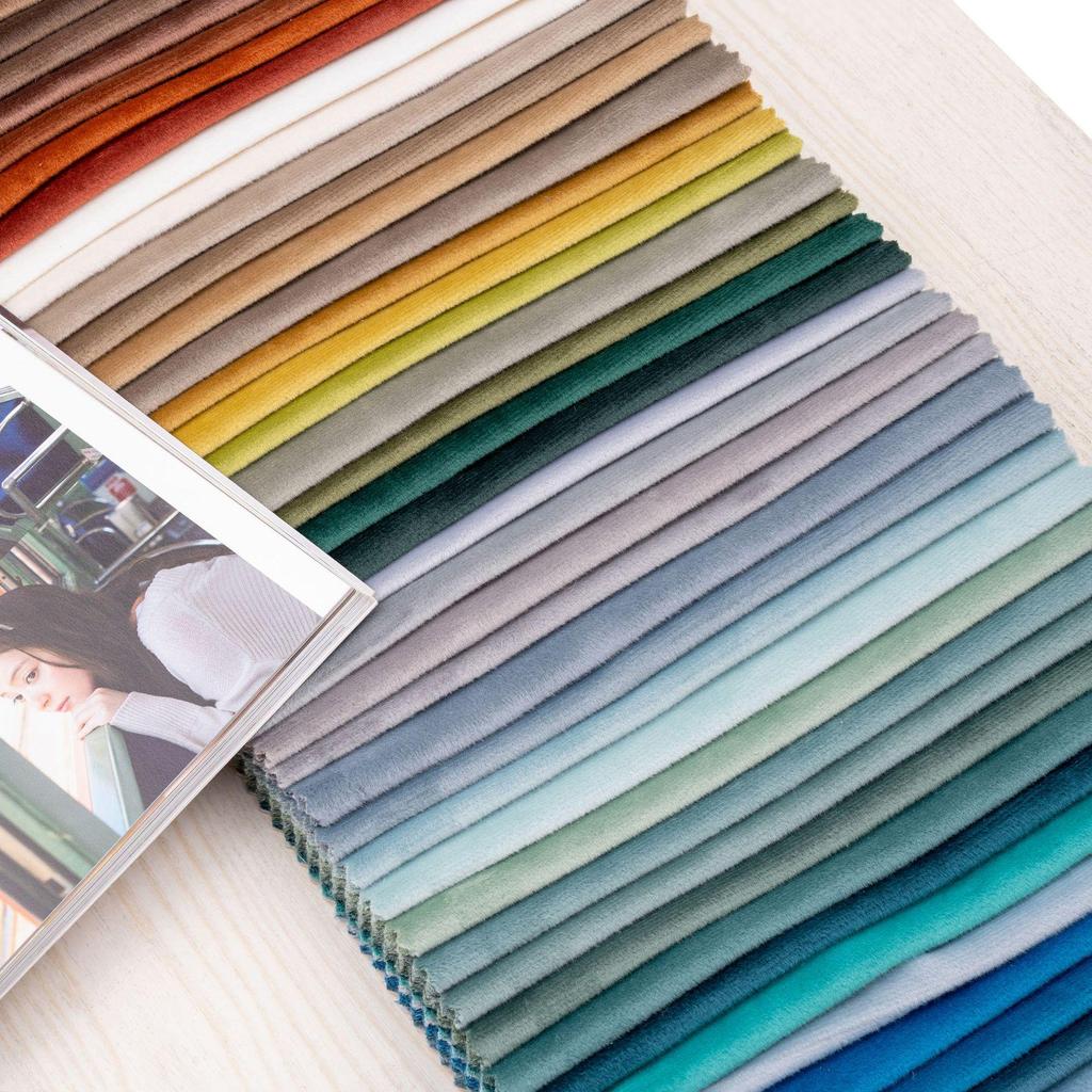 Бархат Голландии Плюшевая Ткань для Штор и Подушек для Постельного Белья и Свадебных Занавесов