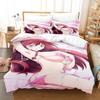 Kawaii Anime Lilith Asami Trinity Seven Постельное белье Single Twin Full Queen King Size Bed Set Adult Kids Bedroom Duvet cover Sets