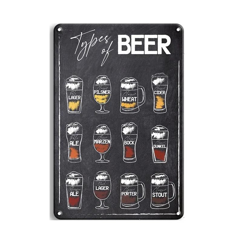 Винтажные приветствия, пиво, коктейль, жестяные вывески, декор, плакат, металлические вывески, настенная жестяная тарелка, живопись, человек, пещера, бар, кафе, художественные таблички, украшение