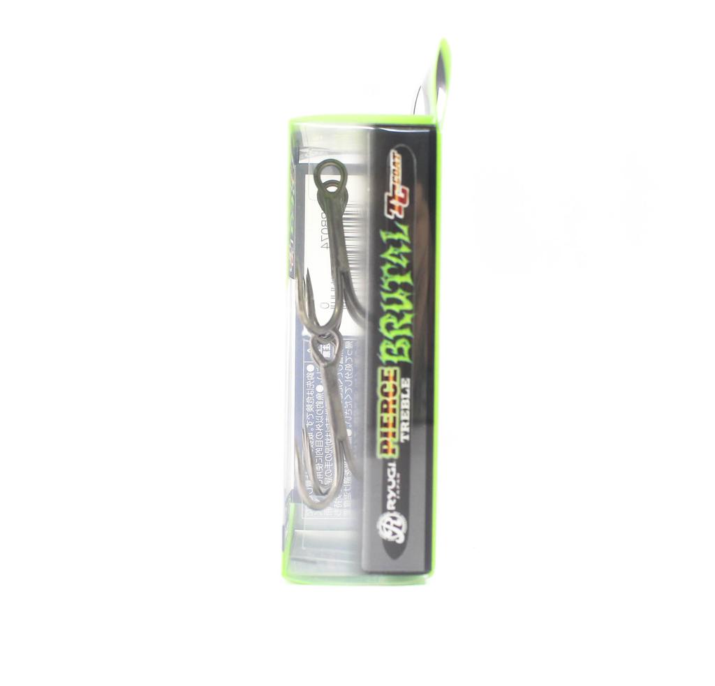 Ryugi HPB074 Тройные крючки Pierce Brutal, размер 0 (8337)