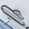 7-портовый USB 3.0 концентратор Type C, удлинитель, разветвитель USB-кабеля для планшета, клавиатуры, мыши, USB-накопителя, алюминиевый USB-адаптер-удлинитель для телефона