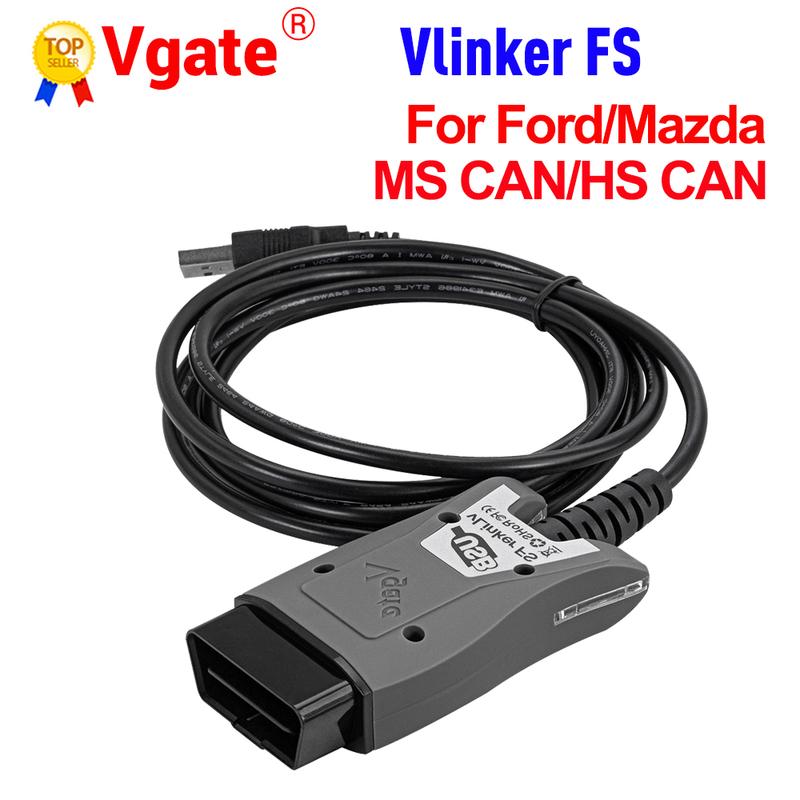 Vgate vLinker FS Для Ford ELM327 FORScan HS/MS-CAN OBD2 Автомобильный Диагностический Сканер Интерфейсные Инструменты OBDII Для Mazda ELM 327 OBD 2
