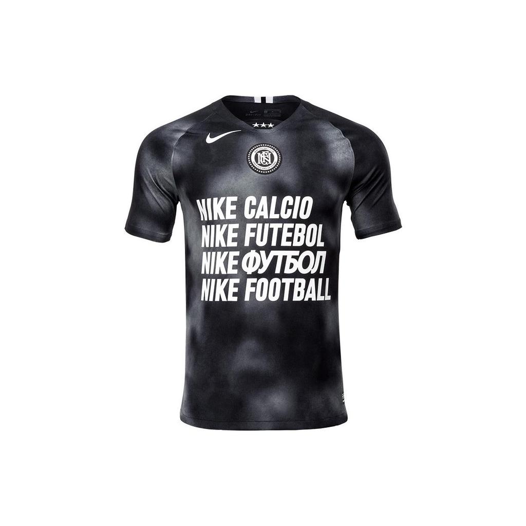 Nike Мужские Футбольные Майки Черные Средняя Прямая Посадка AQ0663-010