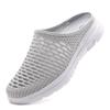 Fashion Mesh Women Flats Footwear Platform Sneakers Slip-On Orthopedic Flat Shoes Cushion Sandals Walking Slippers Female Slides Zapatos