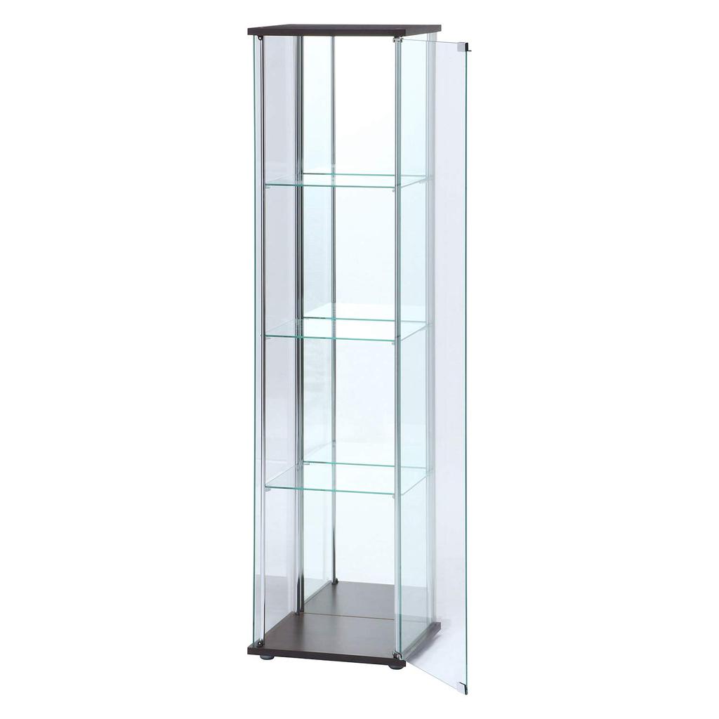 Футляр для коллекционной фигурки Fuji Boeki, 4 яруса, ширина x глубина x высота 162 см, коричневое зеркало заднего вида в сборе, товар 96046 42,5 36,5 [2 упаковки]