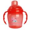 Чашка-непроливайка, 225 мл, мультяшный дизайн, двойные ручки, пищевые материалы, детская бутылочка-непроливайка для путешествий