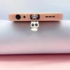 A Cute Little Cat Phone Dust Plug, Handmade, Exquisite And Compact, Protects The Charging Port. Adds Decorative Dust Protection