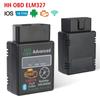 Для IOS/Android Считыватель кодов Адаптер интерфейса OBD2 ELM327 Автомобильный диагностический сканер Автомобильный диагностический инструмент Детектор Bluetooth V1.5