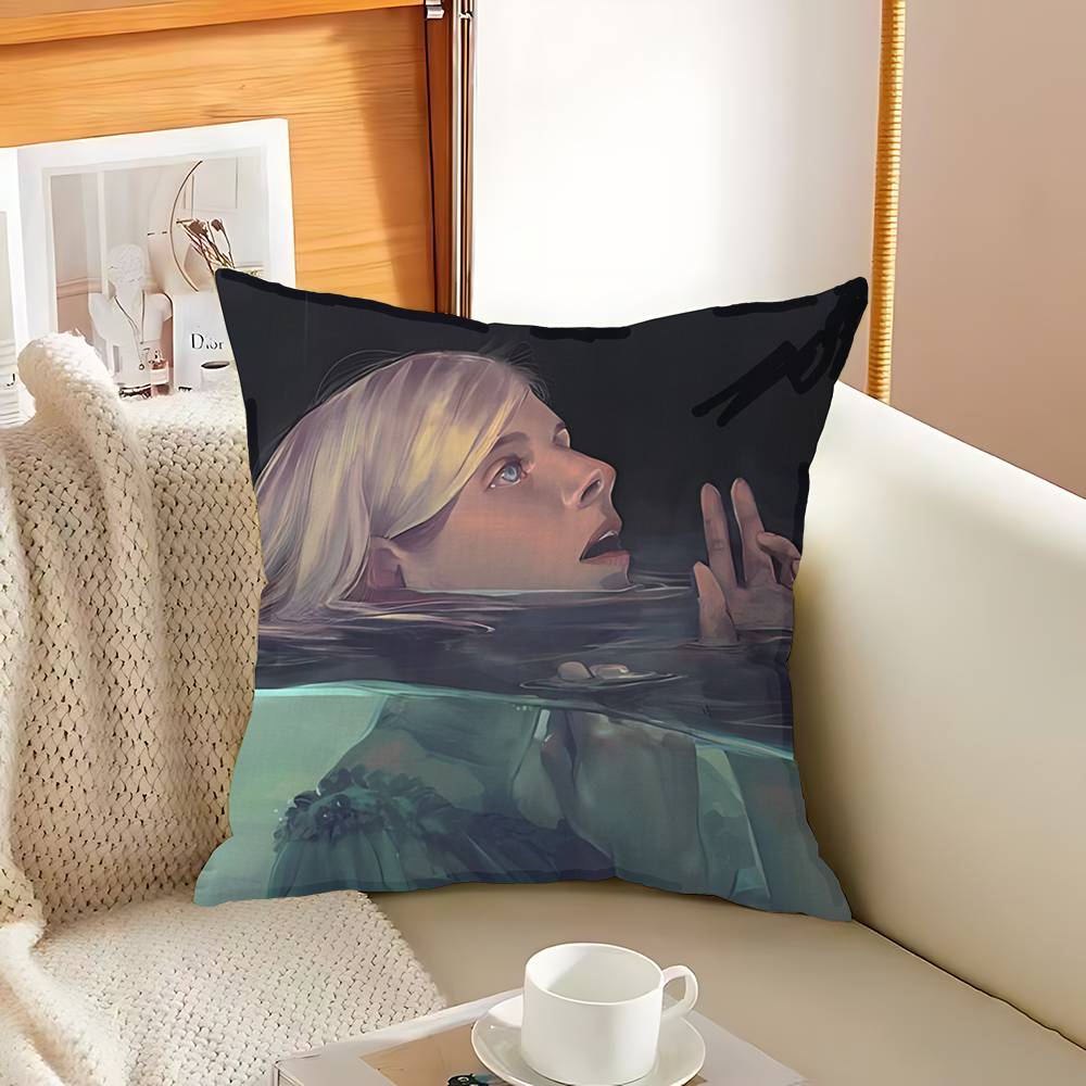 Hot Singer A-Aurora A-Aksnes Pillow Cover Sofa Cushion Cover Home Room Decoration Children Gift