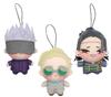 Jujutsu Kaisen Chopinuiputi 2 Plush Mascot Official Set of 3: Gojo Satoru, Geto Suguru, and Nanami Kento