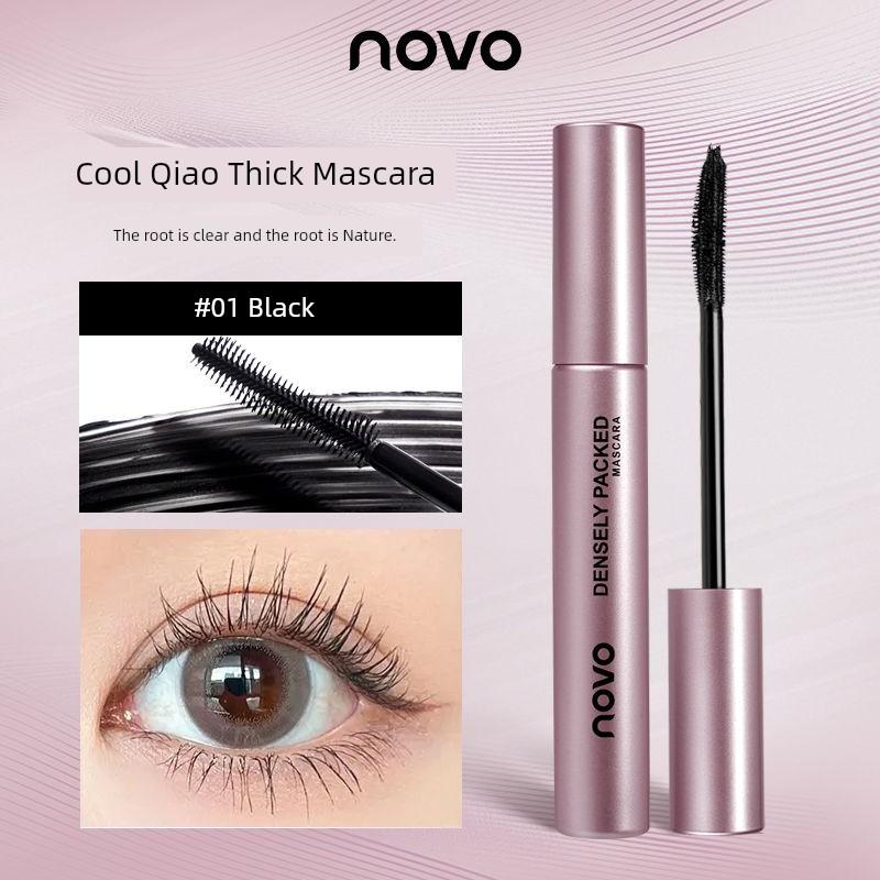 Novo Mascara Waterproof Anti-Sweat Not Smudge C Long Lasting Hair-Styling Thick Curl Long Nature Mascara for Girls
