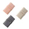 Portable Jewelry Roll Case  Leather Multi Layer   For Necklace Earring Rings Travel Packaging Organizer Earrings Bag