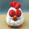 Новая мини-фигурка цыпленка, милый спящий цыпленок-украшение, классный мультяшный цыпленок для декора рабочего стола
