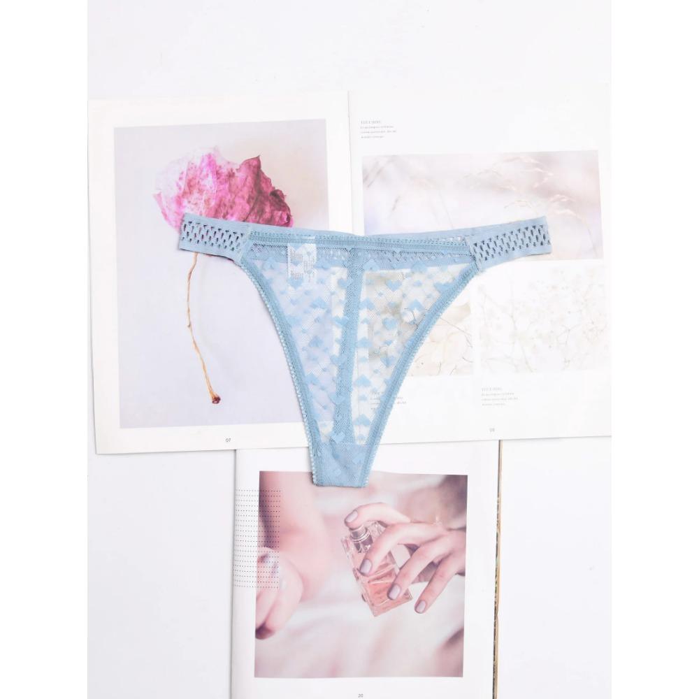 1/7цвета Женское Сексуальное Кружевное Кружевное Нижнее Белье Стринги G-String Листья Спина-Т Трусики 1шт LE2154