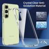 Ultra Thin Slim Clear Crystal Transparent Silicone Soft Phone Case Cover For Samsung Galaxy S24 S24+ S24 Ultra A05 A05S A15 4G A25 A35 A55 5G M14 M34
